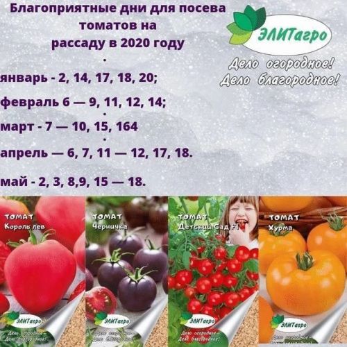 Яшелчәләр утырту өчен ай календареАй календаре