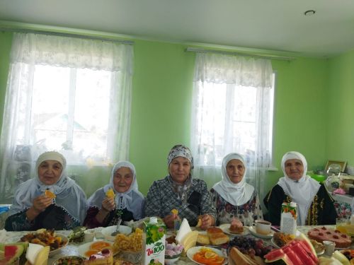 Казаклар авылында матур бер очрашу