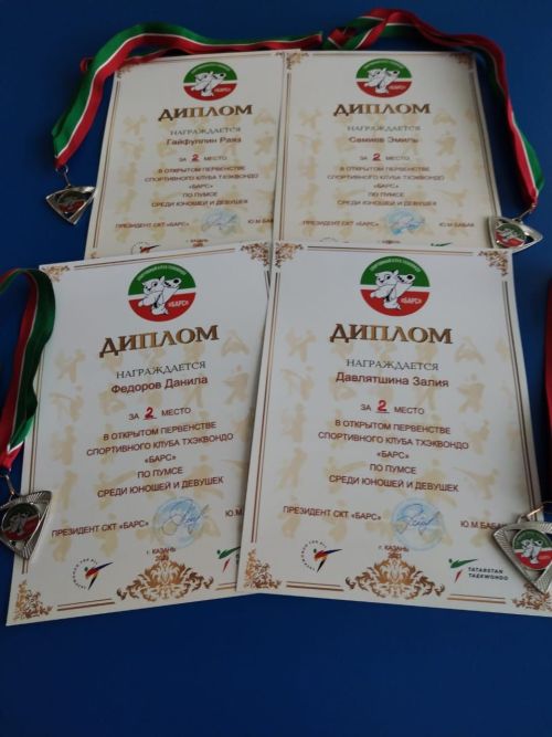Арча тхэвон-дочылары Казаннан 38 медаль алып кайтты!