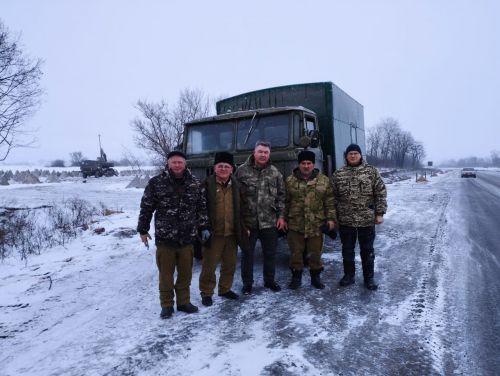 Арча районыннан киткән гуманитар ярдәм һәм мобиль мунча ир-егетләребезгә тапшырылды