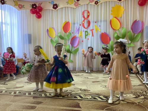 8 нче Март - балалар бакчасында!