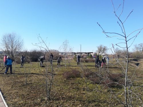 Арчаның Казансу паркында өмә үтте