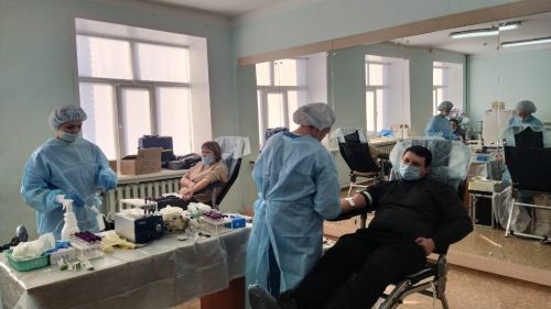 Арчада донорлар көне