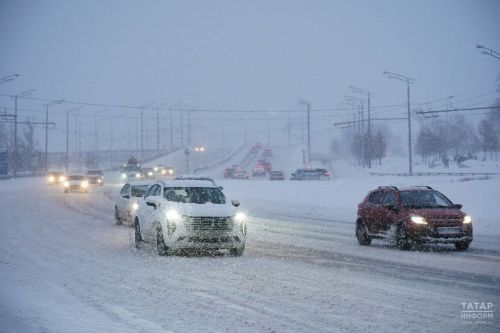 Татарстанда кабат көчле буран, кар һәм җил көтелә