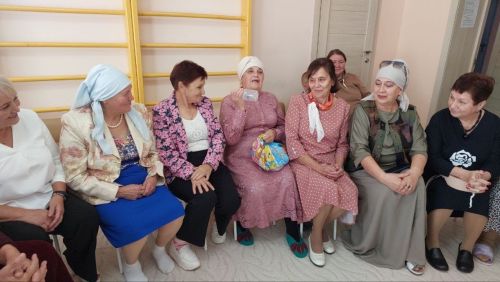 Арчаның 10 нчы балалар бакчасында төрле елларда хезмәт куйган ветераннар очрашты
