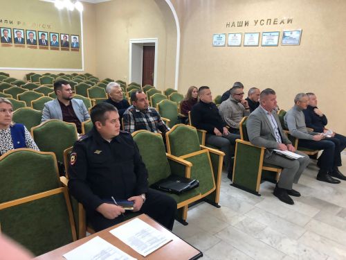Арчада юл иминлеге комиссиясе утырышы  узды
