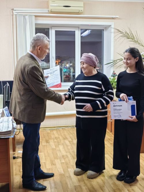 Яшь хәбәрчебез Дилә Заһидуллина «ТАТМЕДИА»ның дипломы белән бүләкләнде