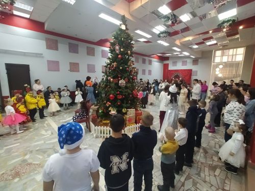 Район мәдәният йортында балалар өчен бәйрәмнәр узды