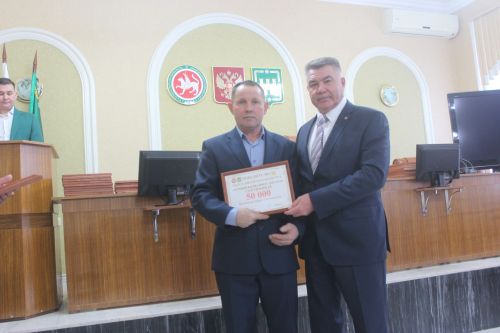 Арчада комбайнчылар бүләккә ия булды