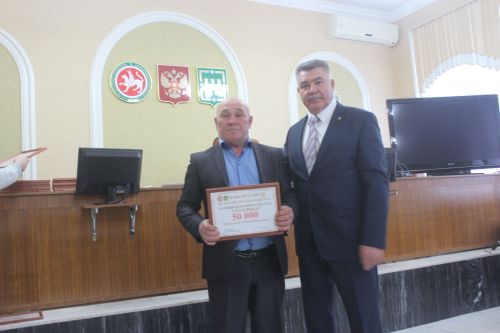 Арчада комбайнчылар бүләккә ия булды