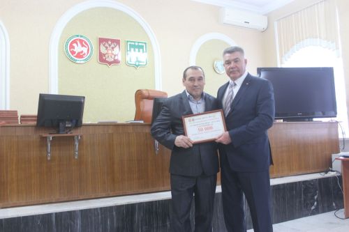 Арчада комбайнчылар бүләккә ия булды