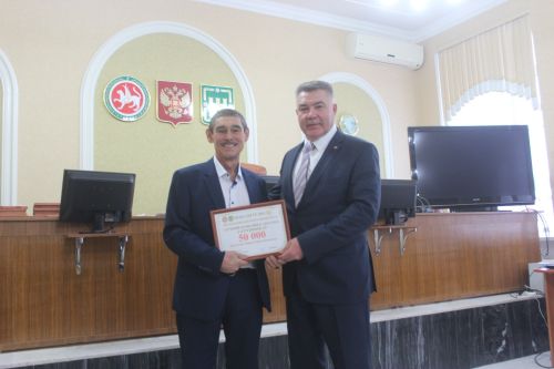 Арчада комбайнчылар бүләккә ия булды