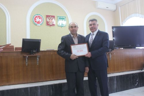Арчада комбайнчылар бүләккә ия булды