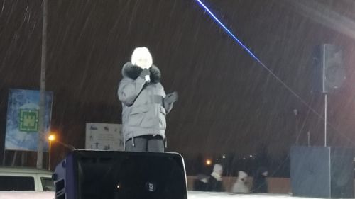 Арча стадионында Яңа елны каршы алу бәйрәме бара