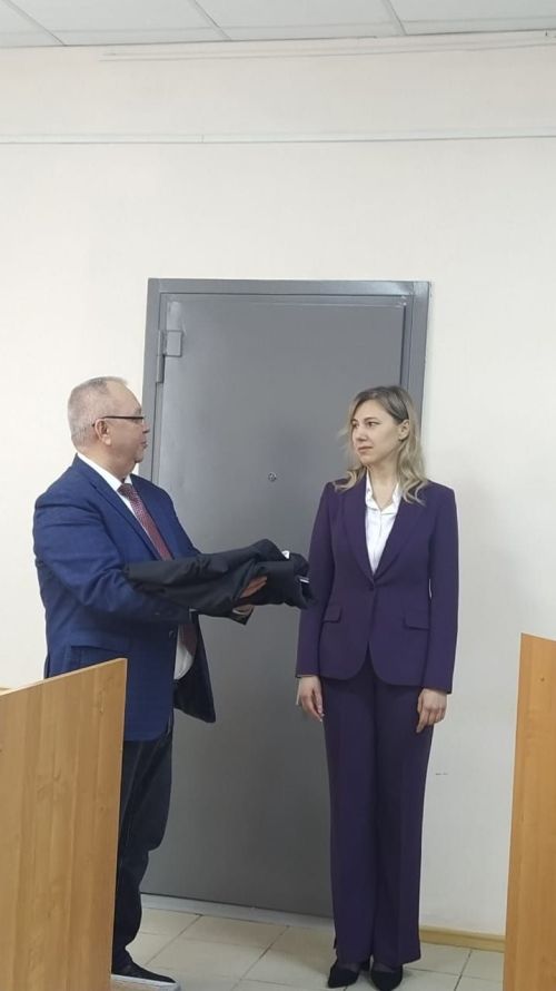 Арча районы судына яңа судья билгеләнде. Яңа судья бүген ант кабул итте