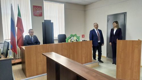 Арча районы судына яңа судья билгеләнде. Яңа судья бүген ант кабул итте
