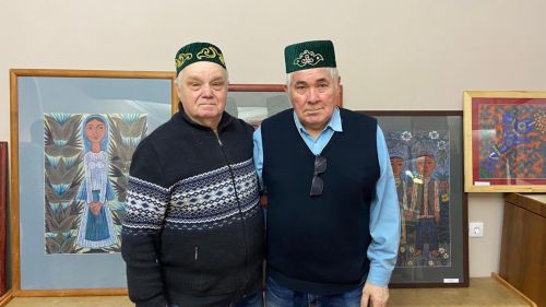 «Казан арты» музеенда Хәмит Латыйповның «Тукайга багышлау» исемле күргәзмәсе ачылды