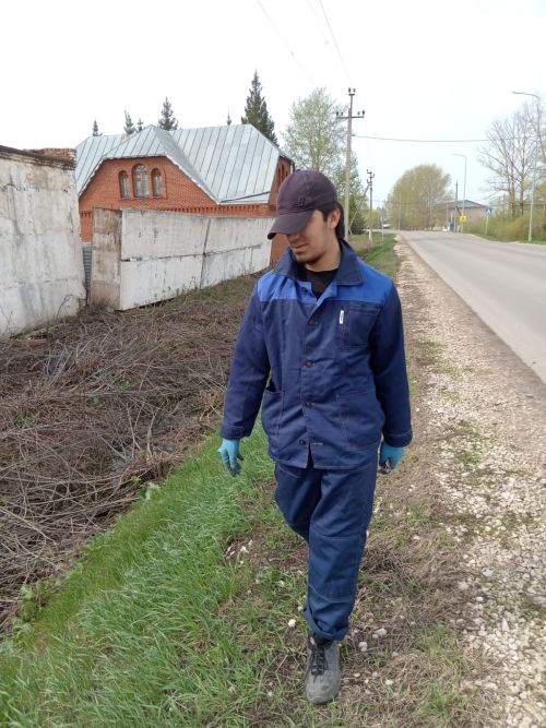 Бүген Арчада коры елгаларны, юл буйларын чистарттылар, агачларны буядылар