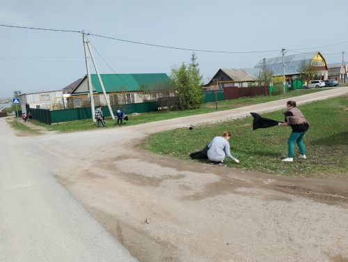 Бүген Арчада коры елгаларны, юл буйларын чистарттылар, агачларны буядылар