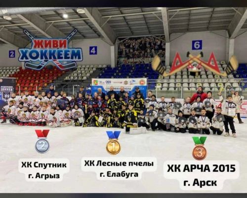 Арча хоккейчылары Зәйдән уңышлар белән кайттылар
