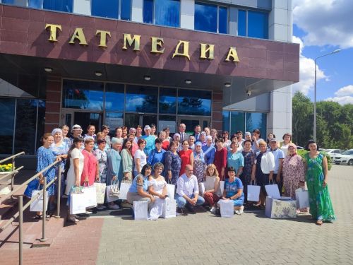 Районыбыз почтальоннары “Татмедиа”да бүләкләнде