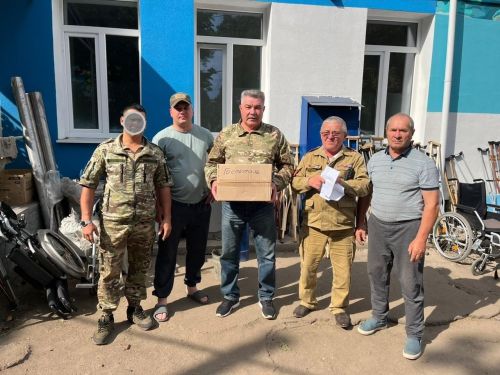 Район башлыгы Илшат Нуриев махсус хәрби операция зонасында булып кайтты