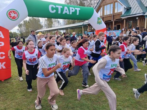 Районыбызда узган “Татарстан кроссы – 2024”тә 300дән артык кеше катнашты
