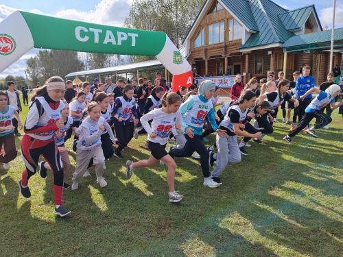Районыбызда узган “Татарстан кроссы – 2024”тә 300дән артык кеше катнашты