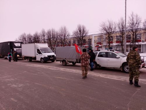 Арчадан гуманитар колоннаны озаттылар
