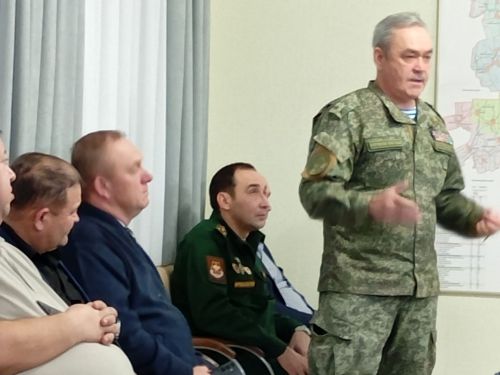 Махсус хәрби операция зонасыннан кайткан егетләр белән очрашу узды