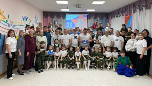 Балалар бакчасында әтиләр катнашында бәйрәм узды