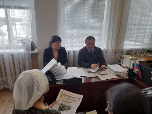 Сөрде авылында гражданнары кабул иттеләр