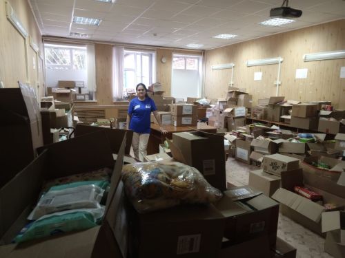 Арча районында өченче гуманитар колонна әзерләнә