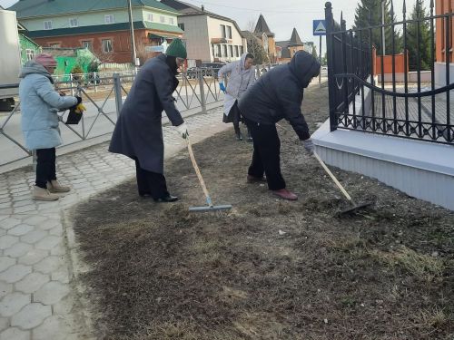 “Казан арты” музее хезмәткәрләре язгы өмәдә