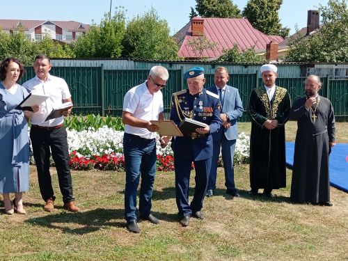 Арчада Җиңү паркында яңа һәйкәл барлыкка килде