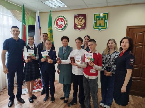 Арчада яшь гражданнарга паспортлар тапшырдылар