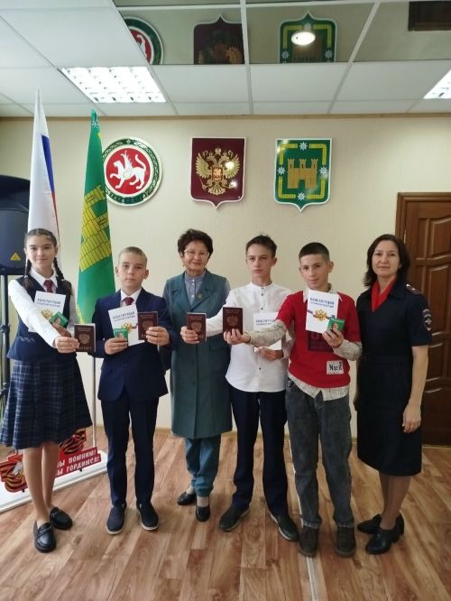 Арчада яшь гражданнарга паспортлар тапшырдылар
