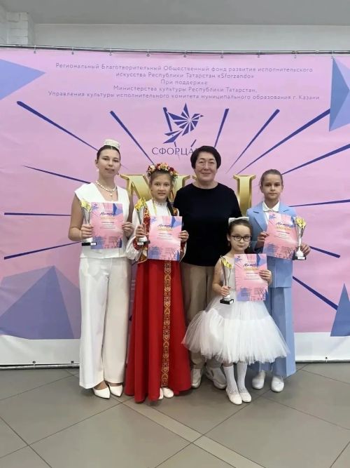 Арча сәнгать мәктәбе укучылары «Без беренче» фестивалендә җиңү яулады