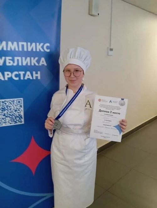 Лесхоз мәктәбе укучысы “Абилимпикс” чемпионатында икенче урын алды