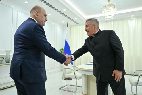 Рөстәм Миңнеханов Россия Хөкүмәте Рәисе Михаил Мишустинны юбилее белән котлады