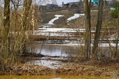 Татарстан елгаларында язгы ташу: су дәрәҗәсе тиз арта