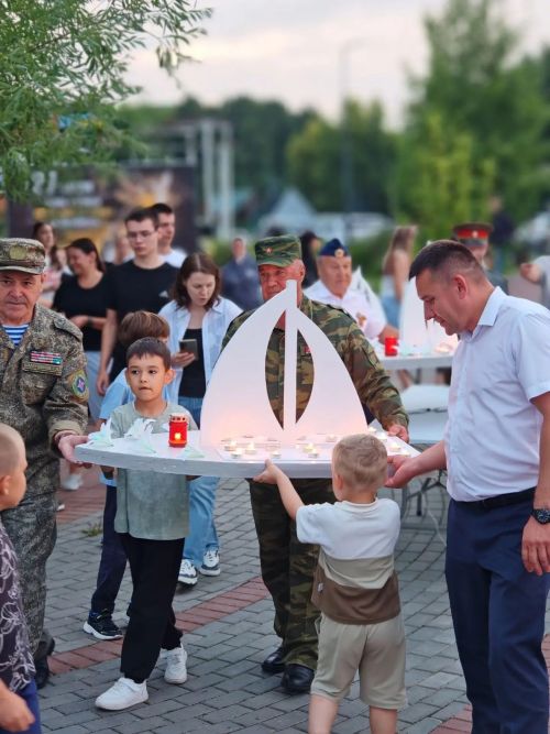 Арчада Донбасста һәлак булган балаларны искә алу көне уңаеннан хәтер акциясе узды