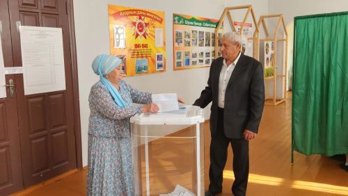 Шушмабаш сайлау участогында юбилярларны котладылар
