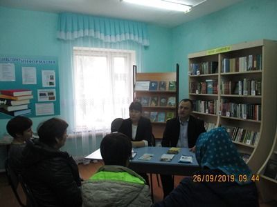 Встреча с населением села Купербаш Арского района