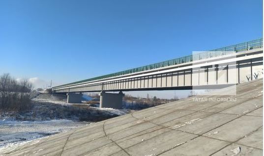 В Татарстане на федеральных трассах Р-241  и М7 отремонтировали два мостовых сооружения