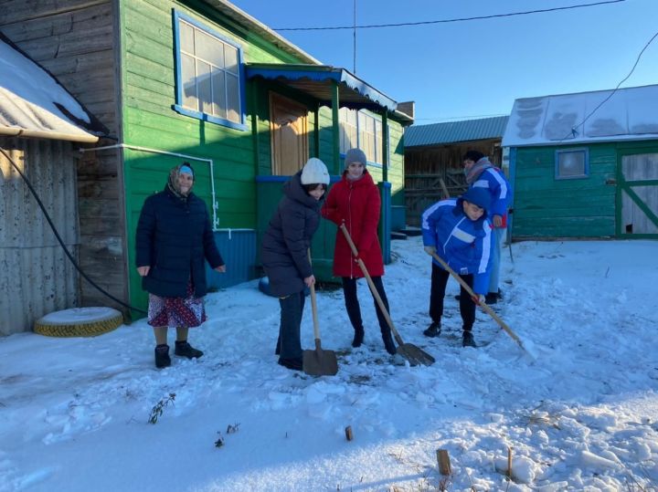 В Татарстане проходит Всероссийская патриотическая добровольческая акция «Снежный десант РСО»