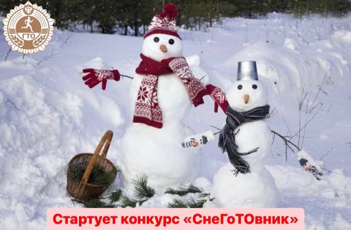 Региональный оператор «ГТО» в Республике Татарстан запускает новогоднюю акцию «СнеГоТОвник» – уличные состязания по лепке снеговика в стиле ГТО.