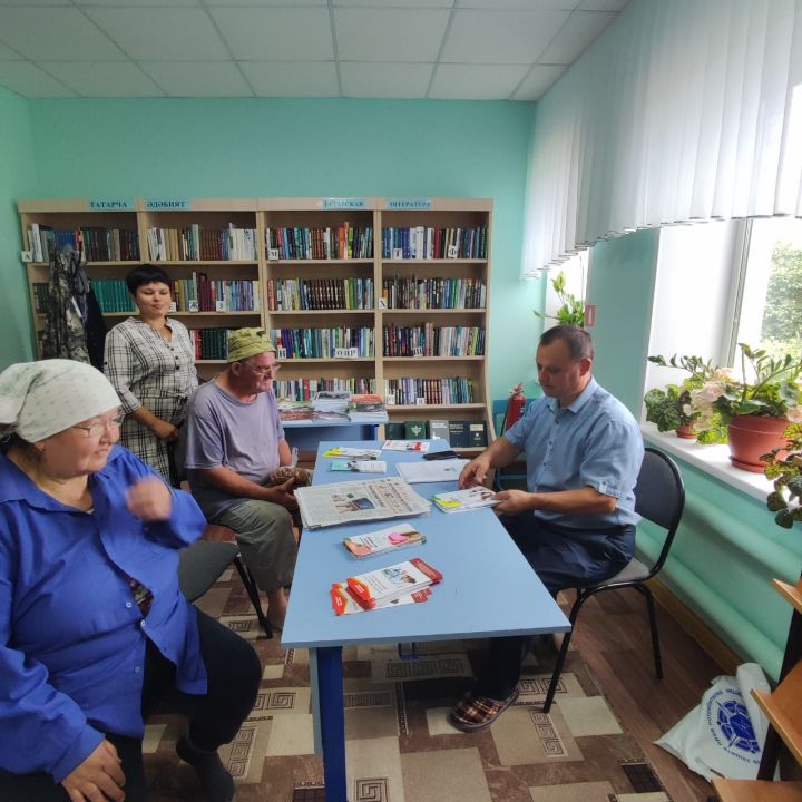 Проведен прием граждан в селе Купербаш Арского района