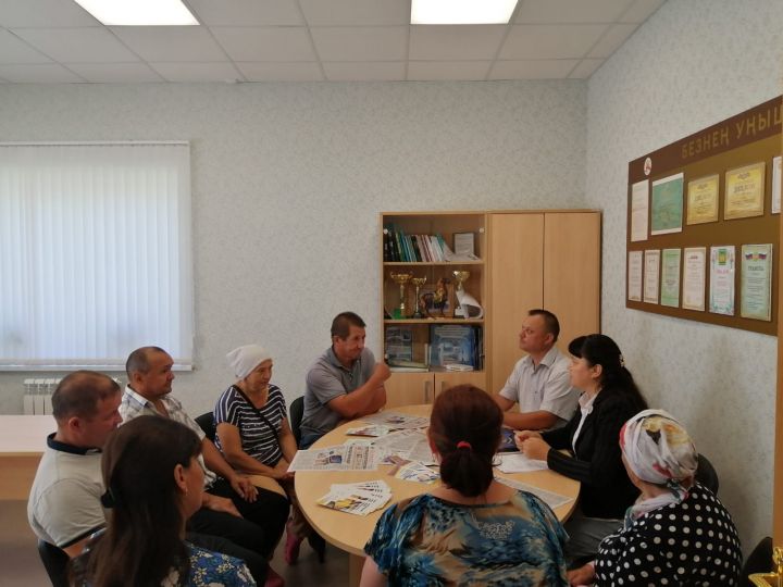 Встреча в Апазовском сельском поселении Арского района