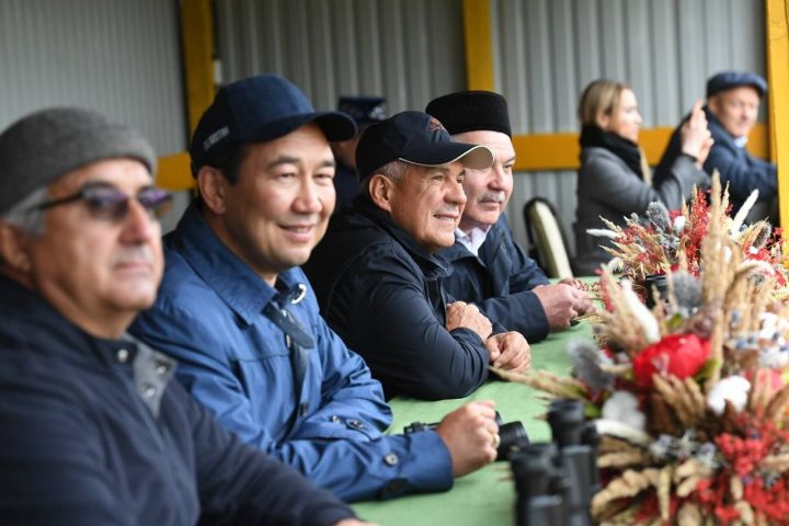 В Новый Кырлай на «День коня» приехали Рустам Минниханов и Айсен Николаев